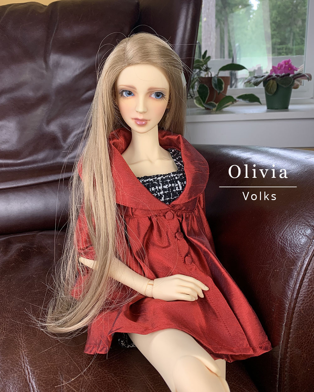 Olivia's doll clothes included many items.