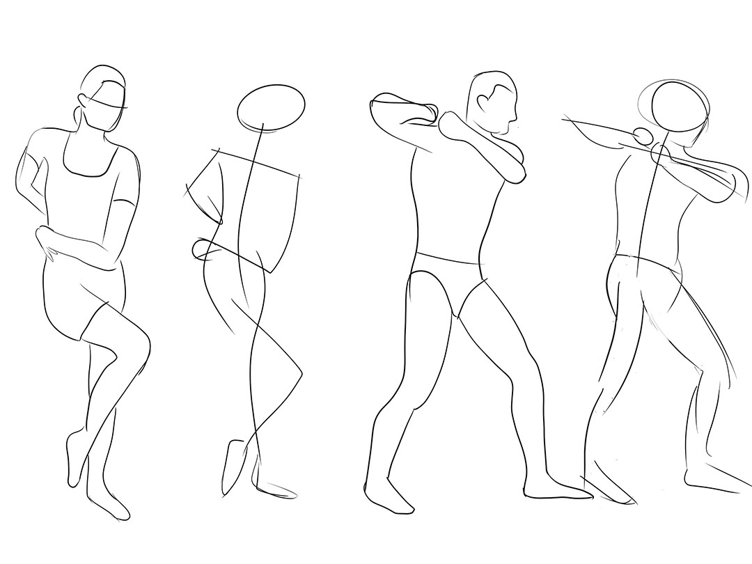 gesture drawing is critical to creating realism in figure drawing
