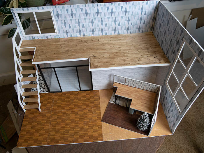 Making a bigger dollhouse